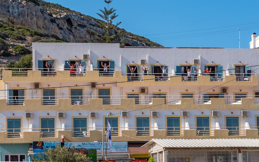 Hotel Zafiria Matala Exterior foto
