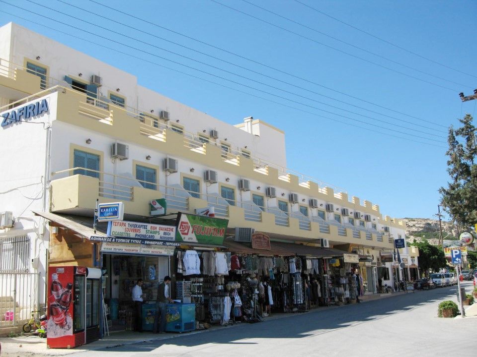 Hotel Zafiria Matala Exterior foto